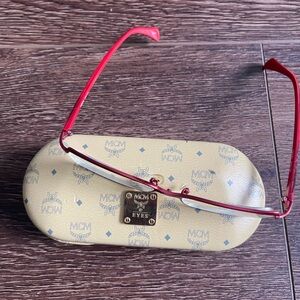 MCM glasses/case